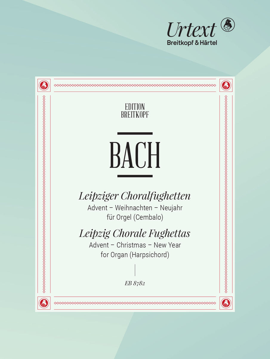 Fughettas　Chorale　Leipzig　Bach:　US　–　Breitkopf