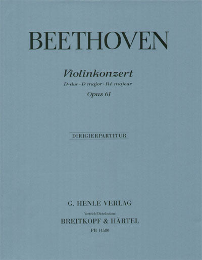 Beethoven: Violin Concerto in D Major, Op. 61