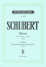 Schubert: Mass in F Major, D 105 and 185