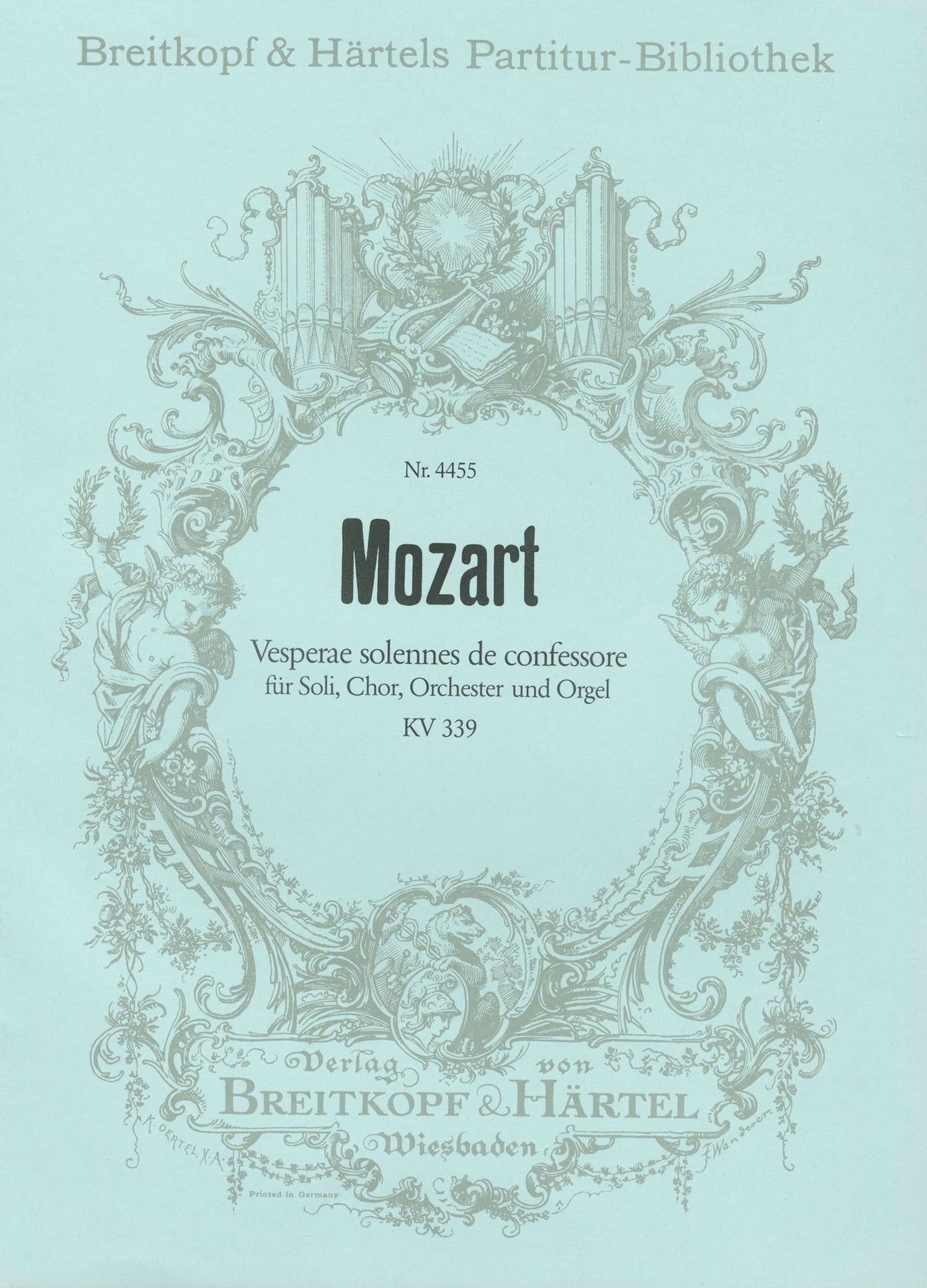 Mozart: Vesperae solennes de confessore, K. 339