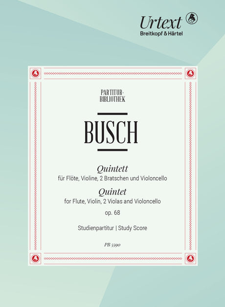 Busch: Quintet in C Major, Op. 68