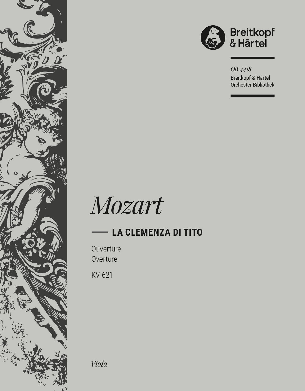 Mozart: Overture to La Clemenza di Tito, K. 621