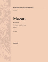 Mozart: Piano Concerto No. 20 in D Minor, K. 466