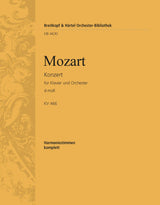 Mozart: Piano Concerto No. 20 in D Minor, K. 466