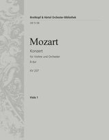 Mozart: Violin Concerto No. 1 in B-flat Major, K. 207