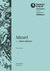 Mozart: Missa longa in C Major, K. 262 (246a)