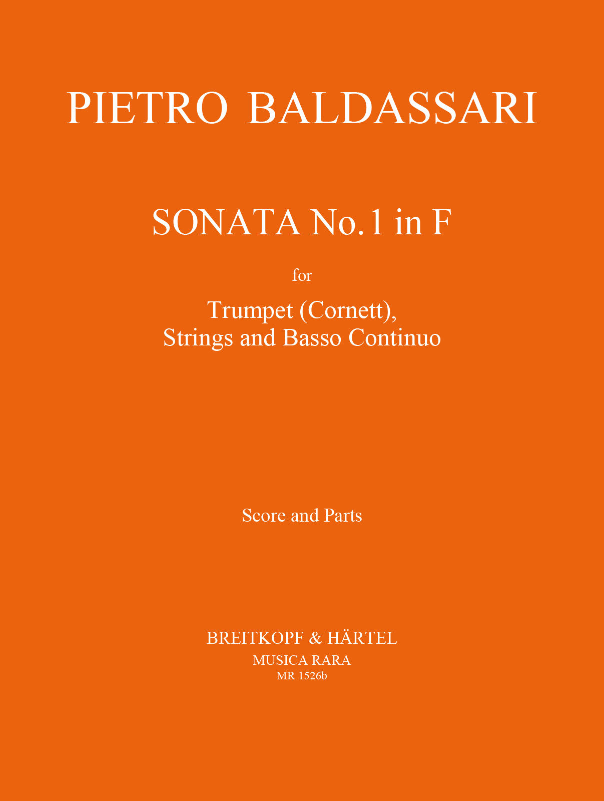 Baldassari: Sonata No. 1 in F Major