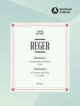 Reger: Romance (arr. for trumpet)