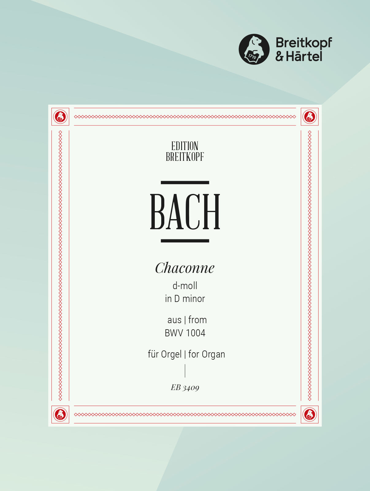 Bach: Chaconne from the Partita in D Minor (arr. for organ)