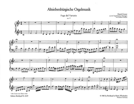 Old Transylvanian Organ Music