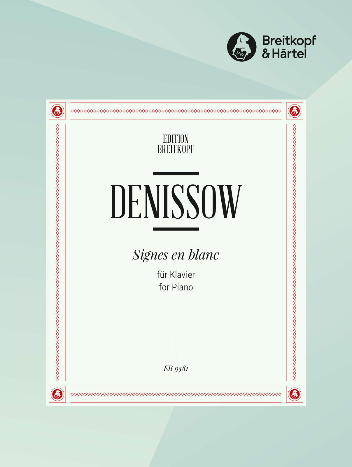 Denisov: Signes en blanc