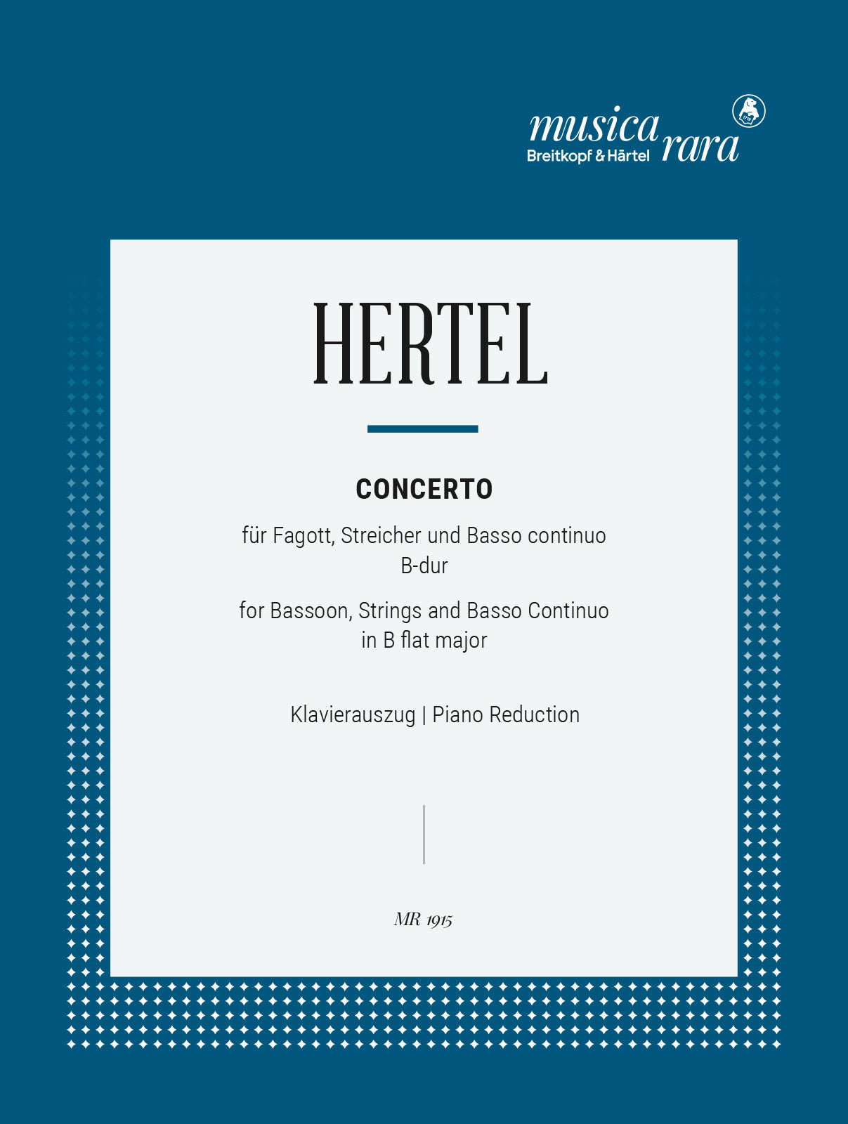 Hertel: Bassoon Concerto in B-flat Major