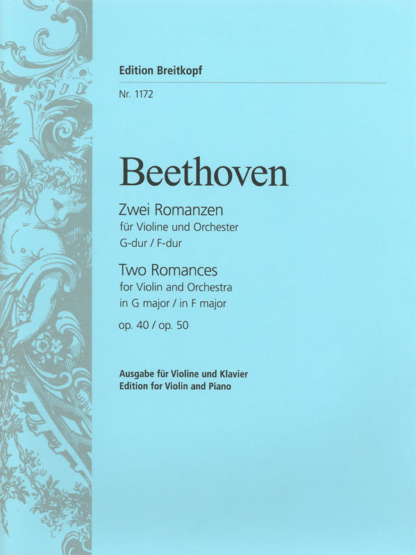 Beethoven: Romances in G Major, Op. 40 & F Major, Op. 50