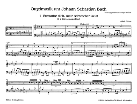 Organ Music around J.S. Bach - Volume 2