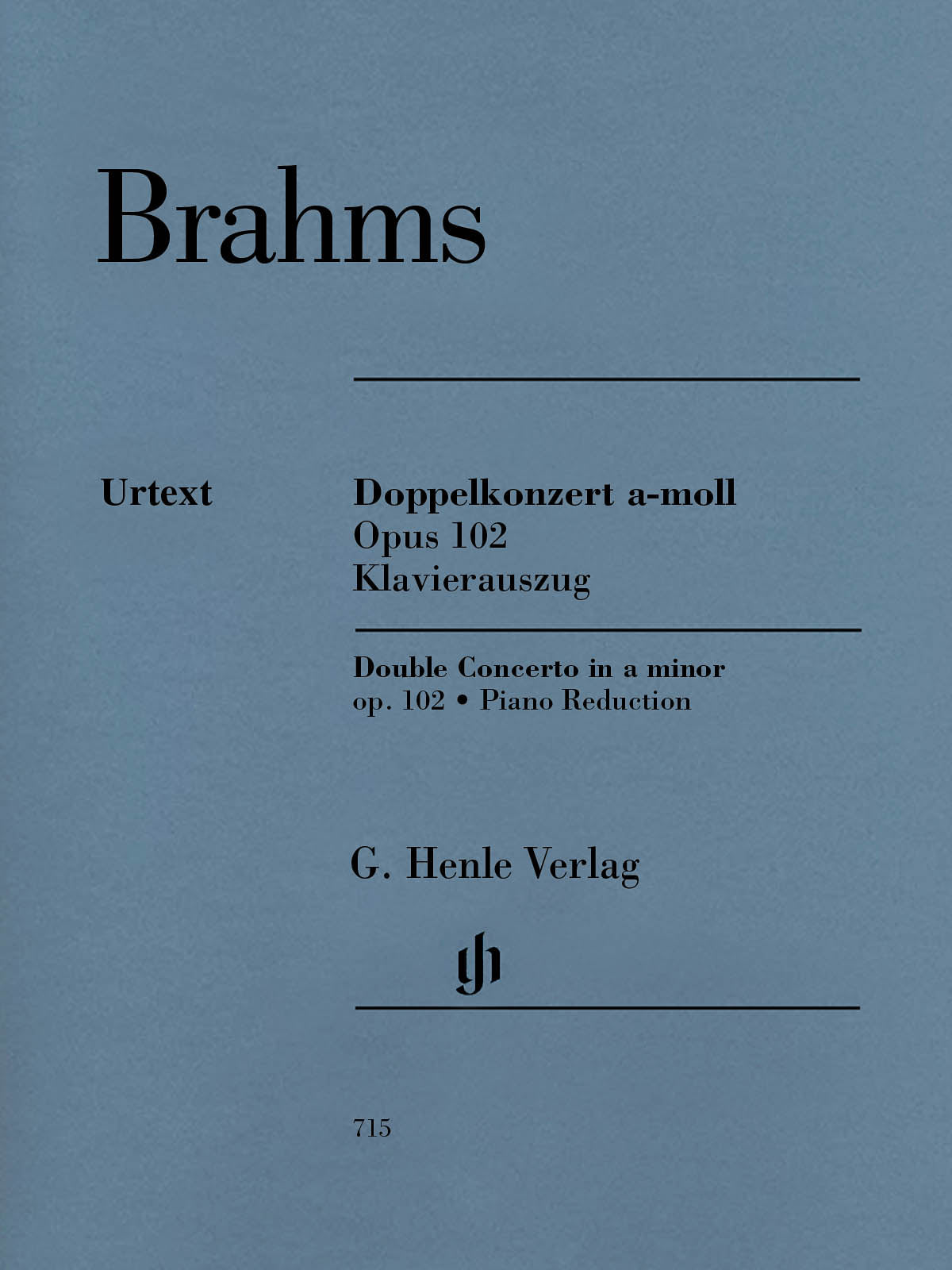 Brahms: Double Concerto in A Minor, Op. 102