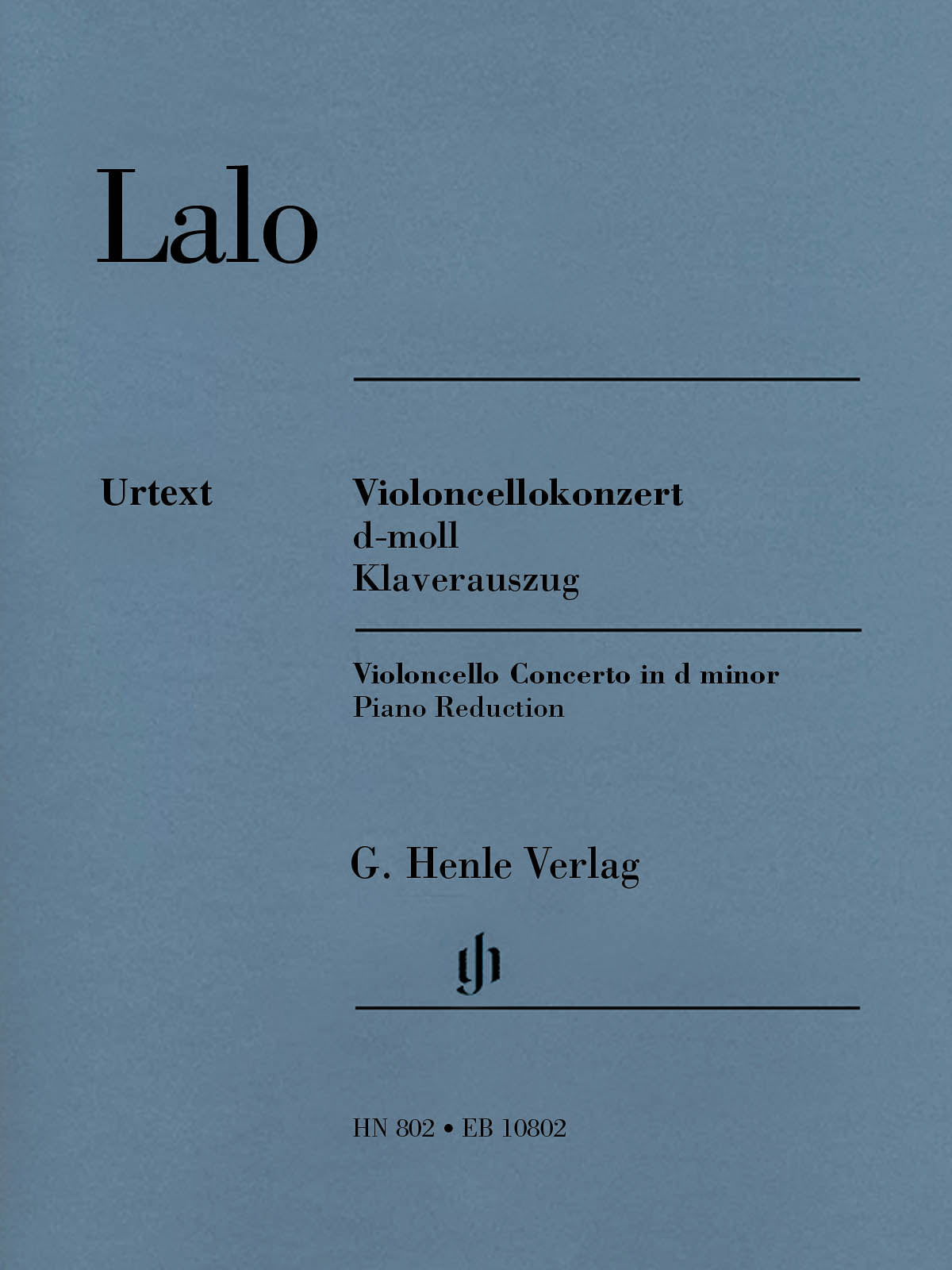 Lalo: Cello Concerto in D Minor