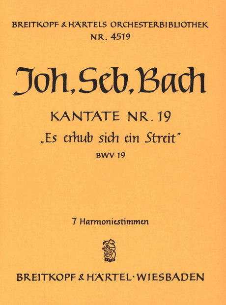 Bach: Es erhub sich ein Streit, BWV 19