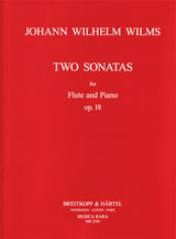 Wilms: 2 Flute Sonatas, Op. 18