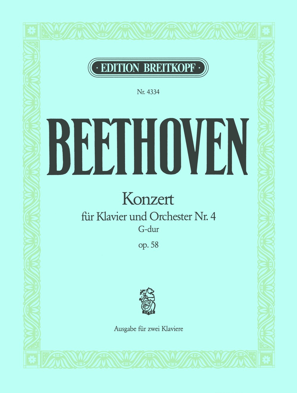 Beethoven: Piano Concerto No. 4 in G Major, Op. 58