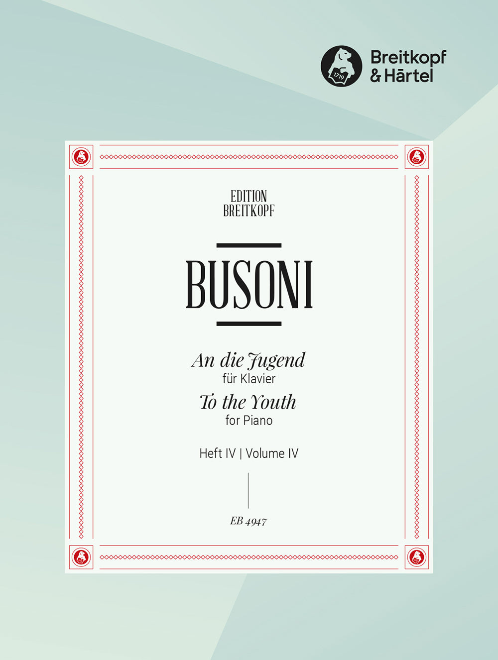 Busoni: An die Jugend, BV 254 - Book 4 (Introduzione, Capriccio & Epilogo)