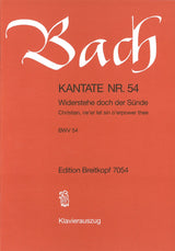 Bach: Widerstehe doch der Sünde, BWV 54