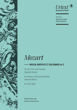 Mozart: Missa in C Major, K. 220 (196b)