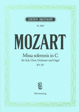 Mozart: Missa in C Major, K. 337 ("Missa solemnis")