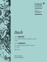 Bach: Concerto for 2 Violins in D Minor, BWV 1043