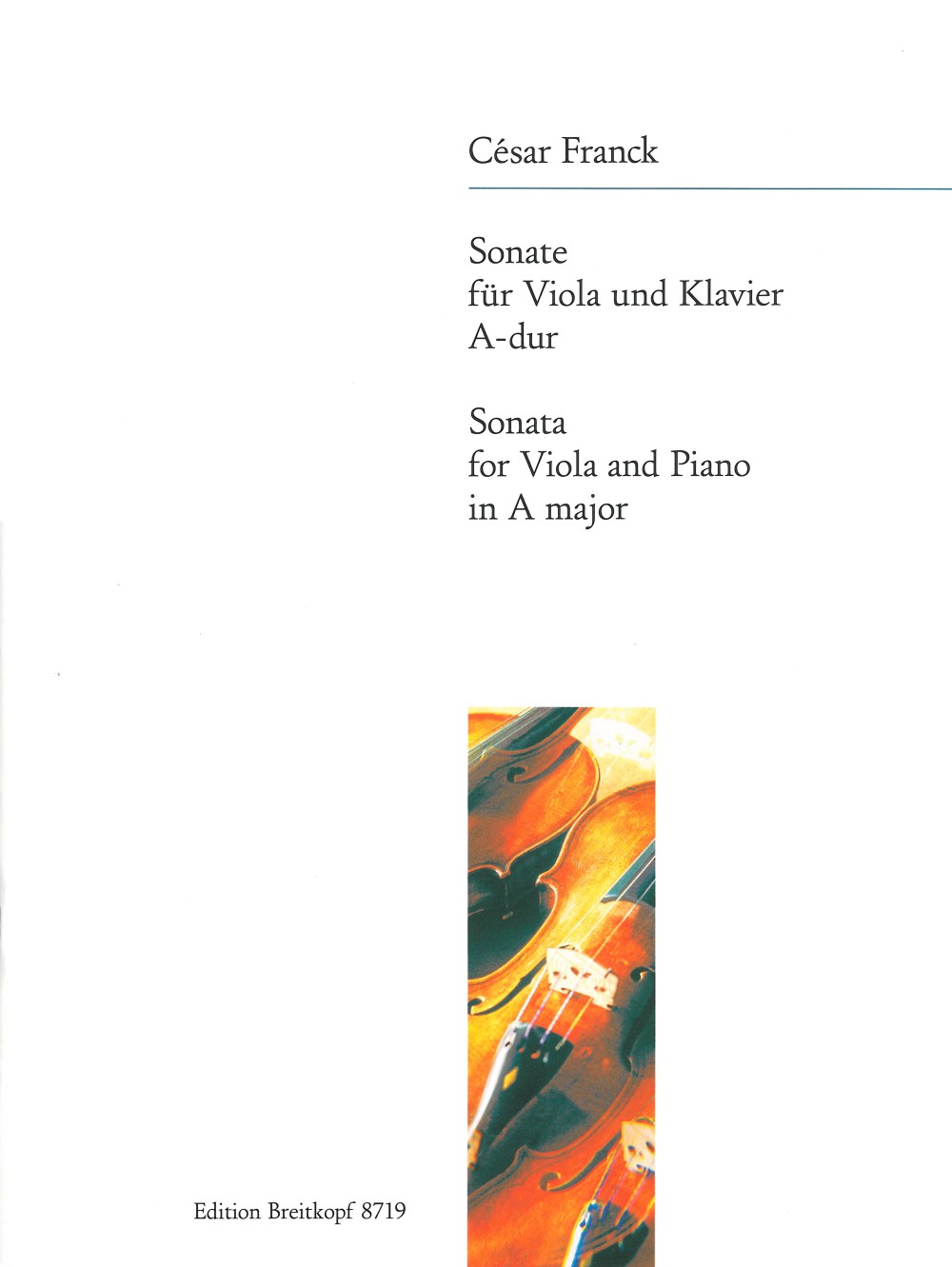 Franck: Violin Sonata (arr. for viola)