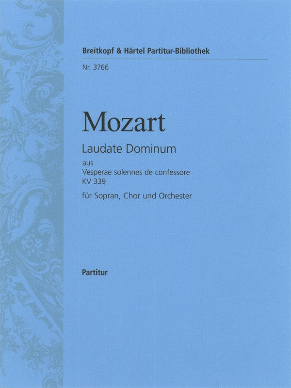 Mozart: Laudate Dominum, K. 339 – Breitkopf Us