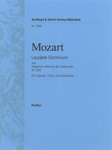 Mozart: Laudate Dominum, K. 339