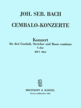 Bach: Concerto for 3 Harpsichords in C Major, BWV 1064