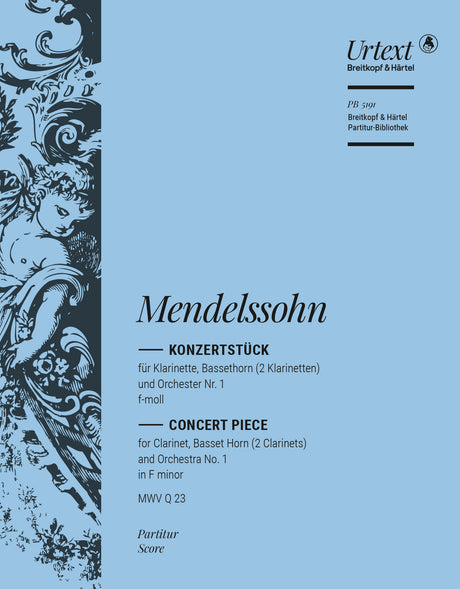 Mendelssohn: Concert Piece No. 1 in F Minor, MWV Q 23, Op. 113