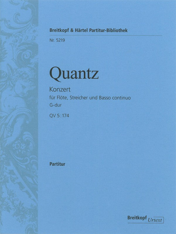 Quantz: Flute Concerto in G Major, QV 5:174