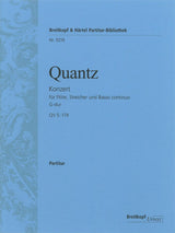 Quantz: Flute Concerto in G Major, QV 5:174