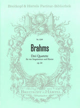 Brahms: 3 Quartets, Op. 64