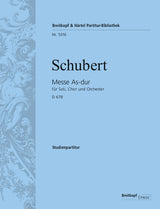 Schubert: Mass in A-flat Major, D 678