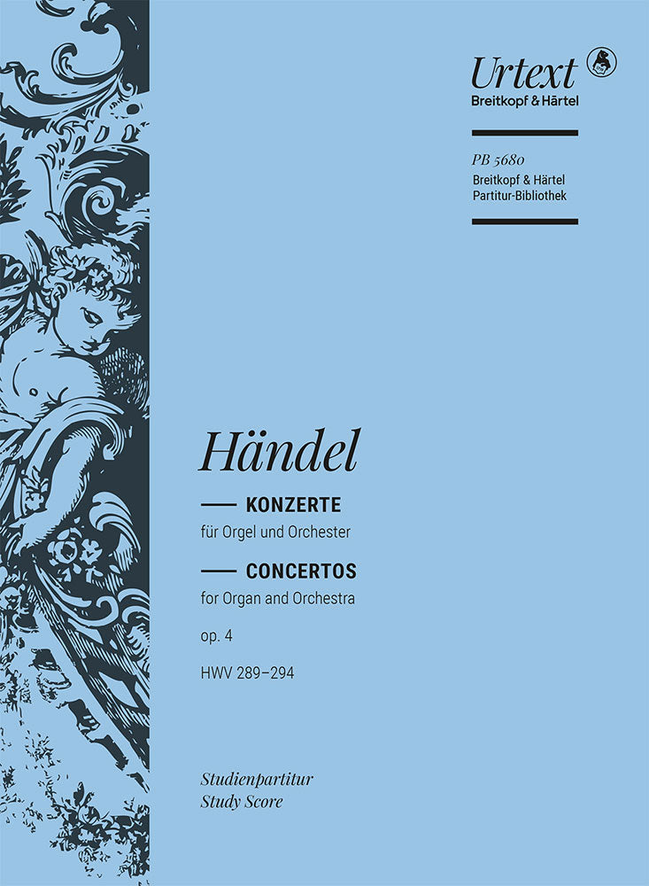 Handel: Organ Concertos, HWV 289-294, Op. 4