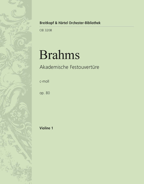 Brahms: Academic Festival Overture in C Minor, Op. 80