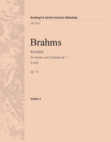 Brahms: Piano Concerto No. 1 in D Minor, Op. 15