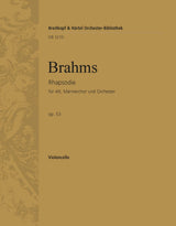 Brahms: Rhapsody, Op. 53