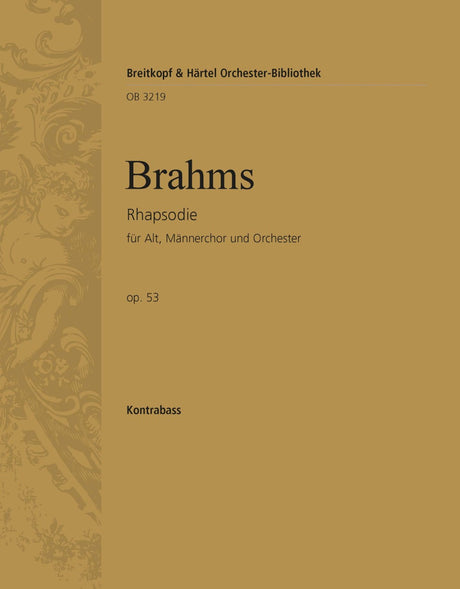 Brahms: Rhapsody, Op. 53