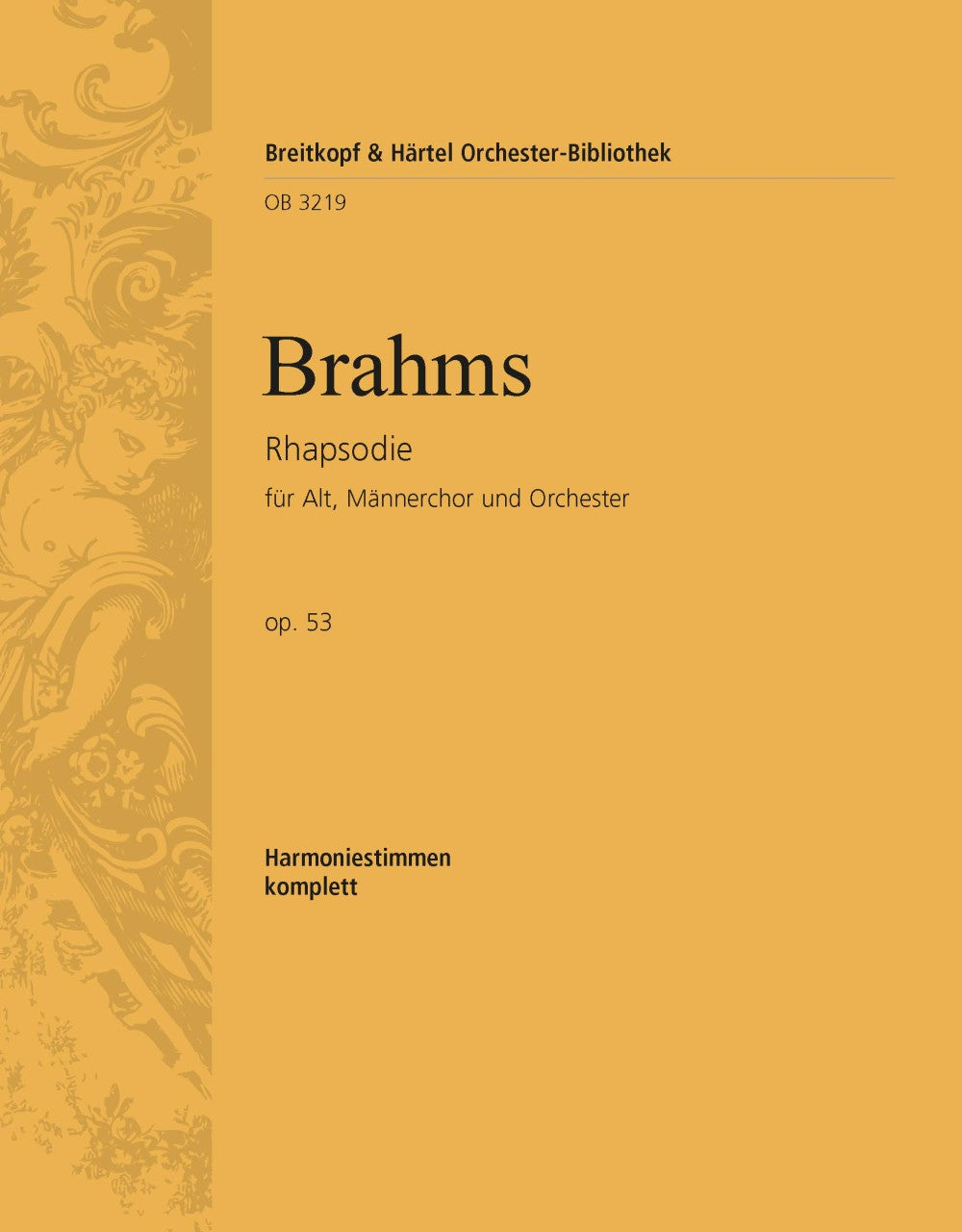 Brahms: Rhapsody, Op. 53