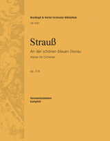 J. Strauss: An der schönen (The Blue Danube), Op. 314