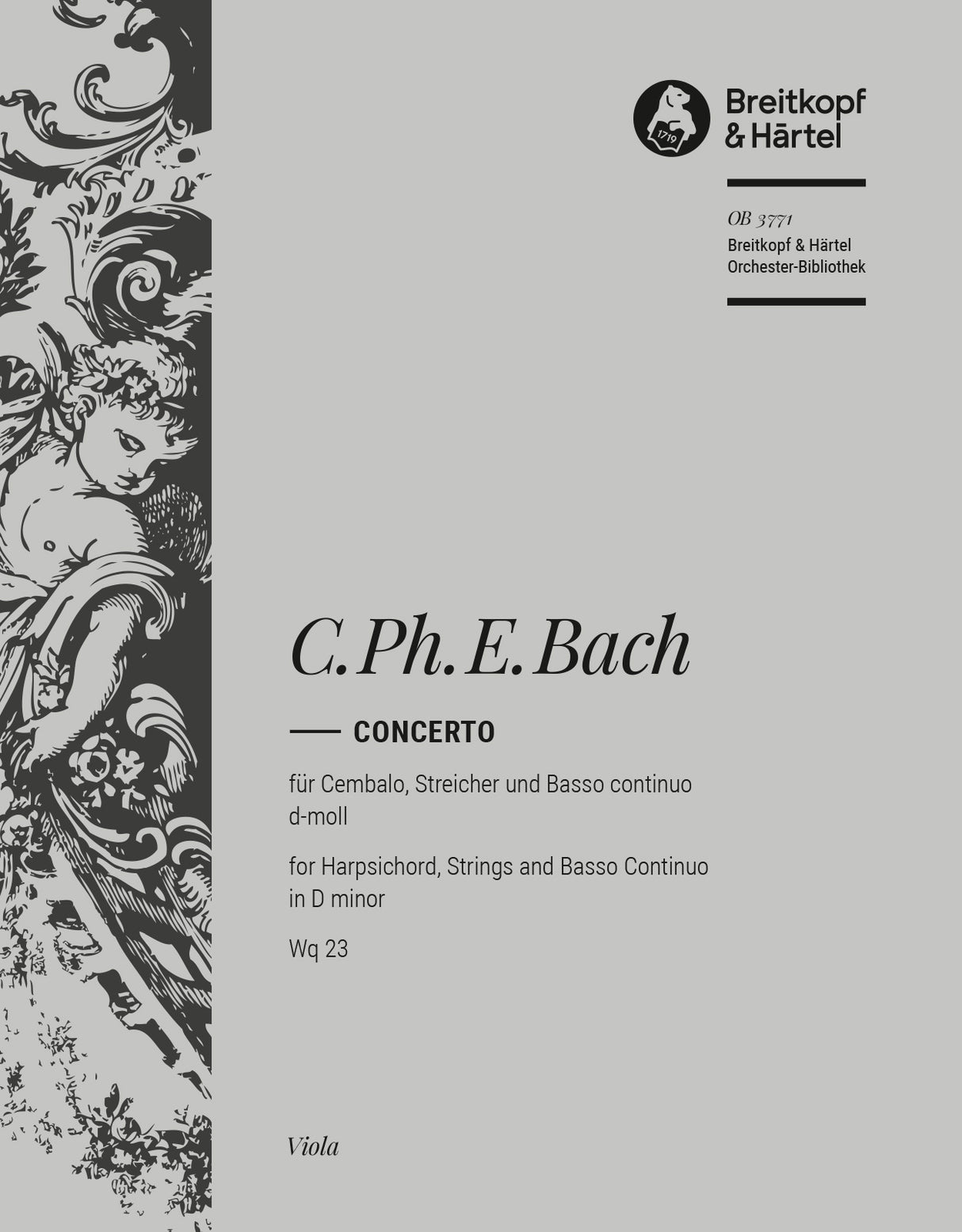 C.P.E. Bach: Harpsichord Concerto in D Minor, Wq. 23