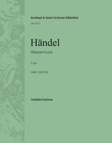 Handel: Water Music, HWV 348-350