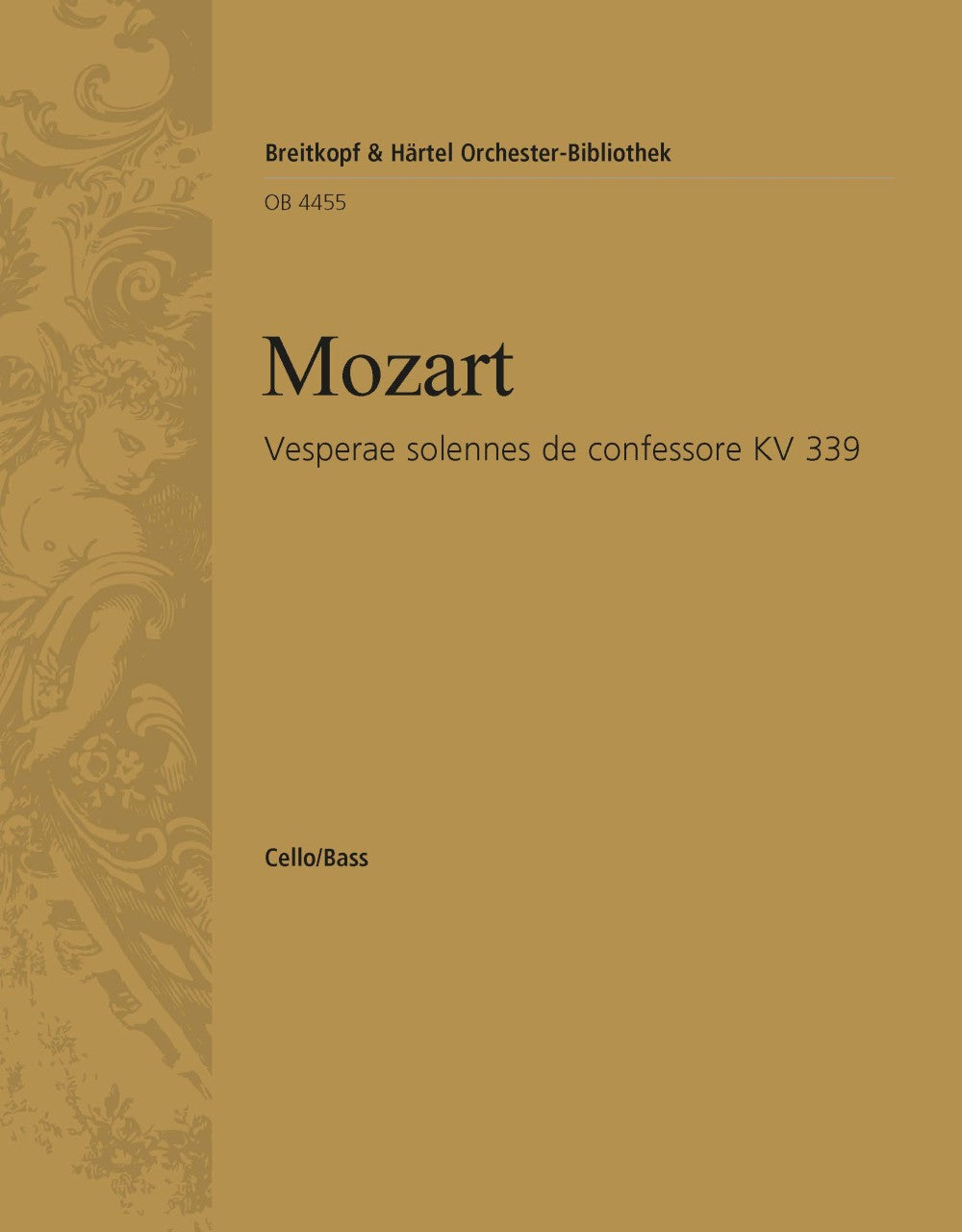 Mozart: Vesperae solennes de confessore, K. 339