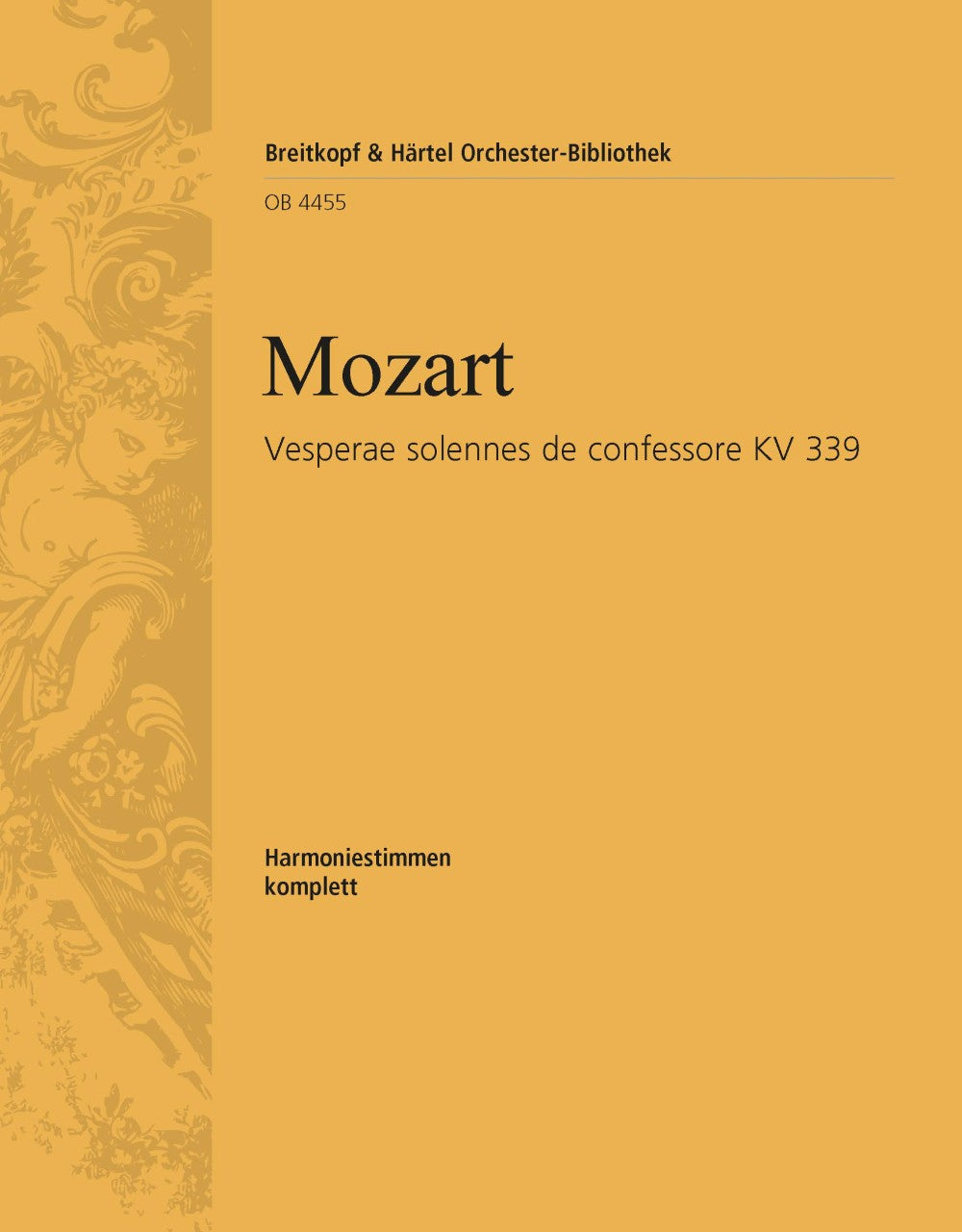 Mozart: Vesperae solennes de confessore, K. 339