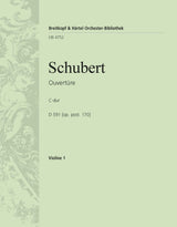 Schubert: Overture in C Major, D 591