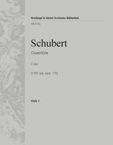 Schubert: Overture in C Major, D 591